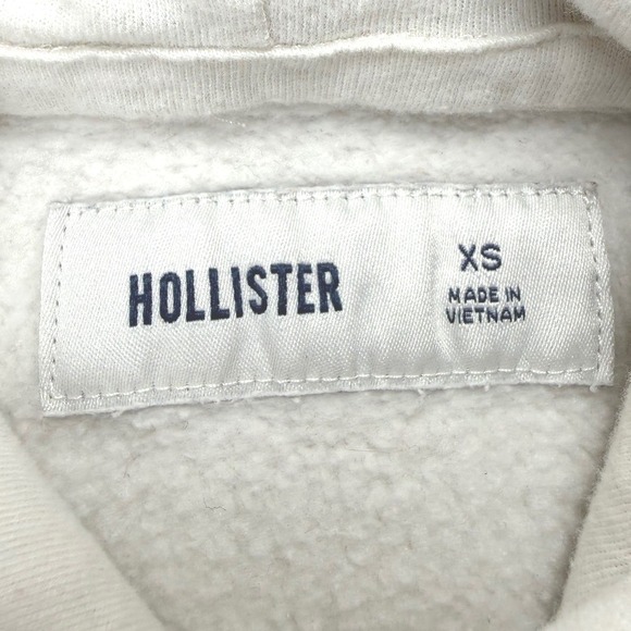 Hollister Oracle Red Bull Racing Hoodie White XS F1 Formula One Logo Pullover - Picture 3 of 8